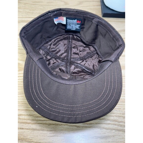Vintage 3M Thinsulate Thermal Insulated Hat Cap Brown USA‎ - Picture 5 of 8